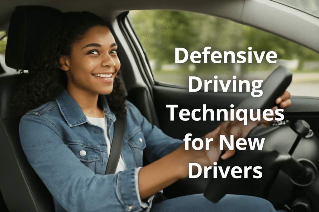 Defensive Driving Techniques Image 01 Girl Driving
