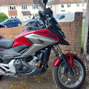 Red Honda NC 750X